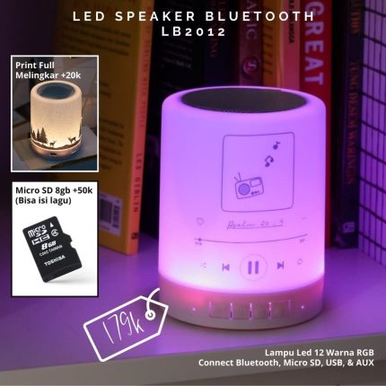 LED Speaker Bluetooth LB2012
